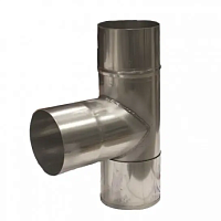 Нержавеющий равнопроходной тройник 57x3 AISI-316L DIN купить Пермь